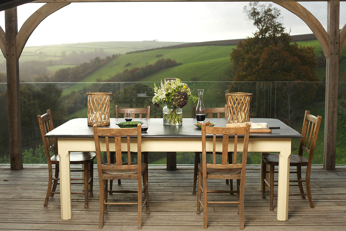 Slate Top Table Photo Shoot